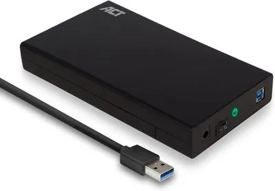 Obrázek produktu pro Přenosný 3,5palcový kryt pro pevný disk SATA s rozhraním USB 3.0 a podporou UASP