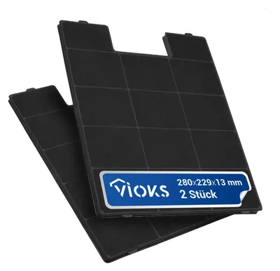 Produktbild von 2x Ersatzkohlefilter passend wie Amica KF 17131 KF 17133 Filter für Abzugshaube