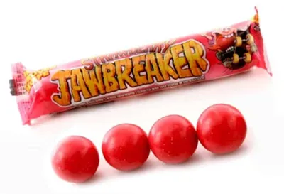 Produktbild von Zed Candy Kauwgom Erdbeere 40er Pack, 1652 g – Fruchtiger Erdbeergeschmack
