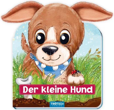 Produktbild von Trötsch Der kleine Hund Pappenbuch mit Plüschohren