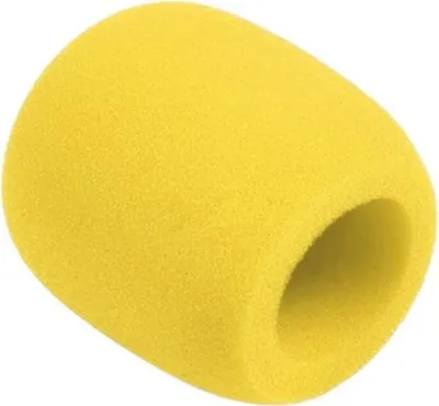 Image de MIK1574E Éponge pour microphone jaune