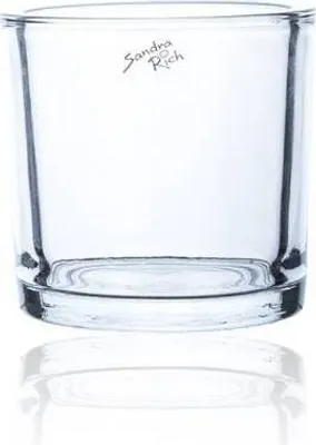 Produktbild von 6er Set Teelichthalter CYLI HEAVY H. 12cm D. 12,5cm rund klar Sandra Rich