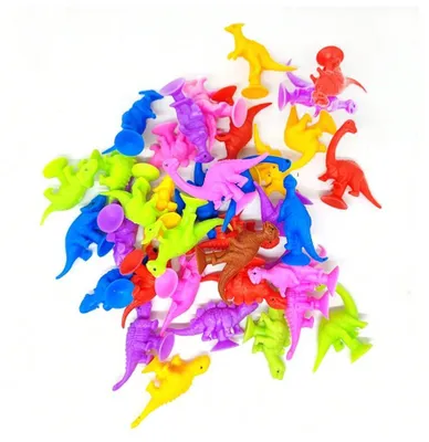 Obrázek produktu pro Stikeez figurky s přísavkou 30 kusů dinosauři.
