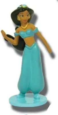Produktbild von DISNEY Prinzessin Figur mit Schlüsselanhänger - Jasmin, T8819D, Maßstab, TOMY