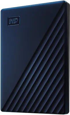 Produktbild von WD My Passport for Mac WDBA2F0050BBL - Festplatte - verschlüsselt - 5 TB - extern (tragbar) - USB 3.2 Gen 1 - 256-Bit-AES - Mitternachtsblau