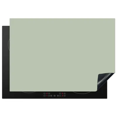 Obrázok produktu pre KitchenYeah® Kryt varnej dosky mätovo zelený - jednofarebný, 75x52cm, kuchynská dekorácia, keramický kryt varnej dosky, kryt varnej dosky