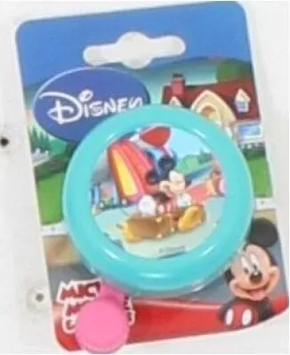 Produktbild von Fahrradklingel Scooter, Roller Kinder Disney Micky Maus Fahrradklingel, türkis