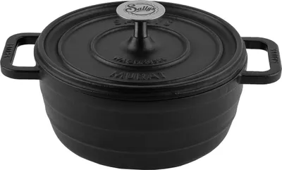 Produktbild von Sallys Gusseisentopf Medium - Carbon Black