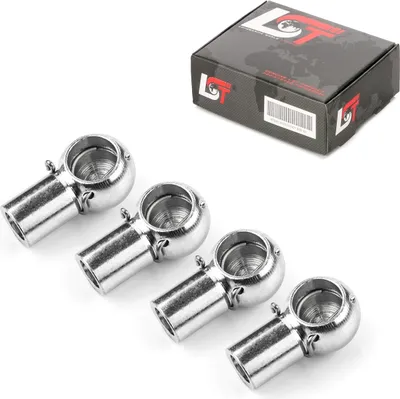 Produktbild von 4x Kugelpfanne Gasfeder Kugelkopfaufnahme M6 10mm für ALFA ROMEO FIAT TOYOTA