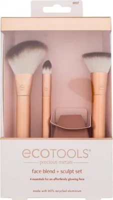 Obrázek produktu pro Precious Metals štětec Face Blend + Sculpt Set pro ženy 1 - EcoTools
