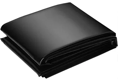 Produktbild von EPDM-Teichfolie - 4,57 x 6,10 m - 1,14 mm Dicke - UV-beständig - Witterungsbeständig - Flexibel - Schwarz