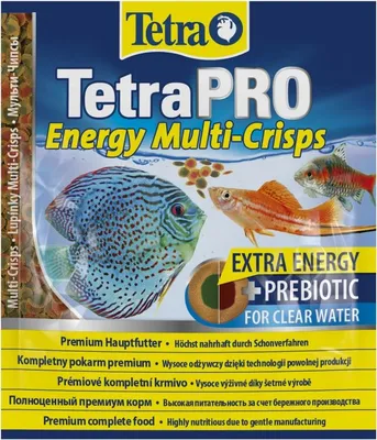 Obrázek produktu pro Tetra PRO Energy Multi-Crisps 12g - vysoce výživné krmivo pro ryby Tetra