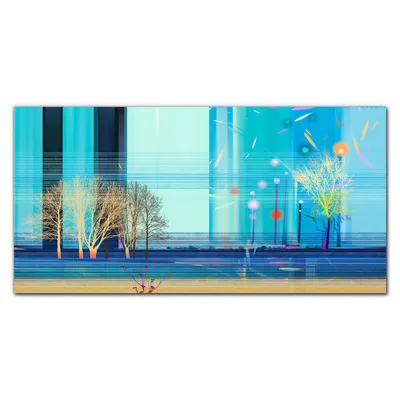 Produktbild von Coloray Bild aus Leinwand 140x70 Leinwand Dekoration - Parkbaum