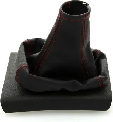 Produktbild von Schaltsack passend für Opel Vectra C FL Bj. 2006-2008 rote Naht Echtes Leder