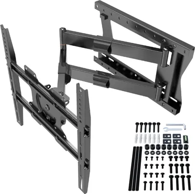 Produktbild von DQ Hercules FLEX 80 cm, TV Wandhalter, Empfehlung bis 85 Zoll, drehen, schwenken, rotieren, neigen, bis 60 kg, VESA max.400x400mm
