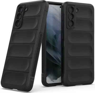 Image de Etui Samsung S21 5G, Etui de protection antichoc en TPU Silicone pour Samsung Galaxy S21 5G noir
