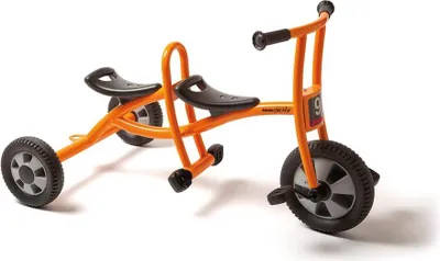 Produktbild von Dreirad Taxi für 2 Kinder, 107 cm Länge, 63 cm Breite, 62 cm Höhe, bis 100 kg