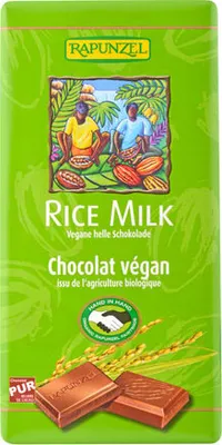 Produktbild von Rapunzel Rice Milk - vegane helle Schokolade HIH 100g
