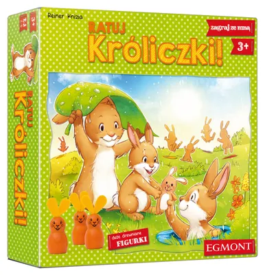 Zdjęcie produktu dla Gra Zagraj Ze Mna. Ratuj Kroliczki 06716