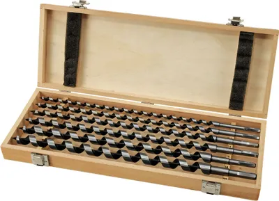 Produktbild von Hm Schlangenbohrer Satz 6 Tlg 10-20 X 460 Mm, 6-kant, In Holzkasette