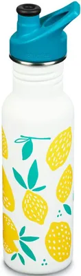 Zdjęcie produktu dla Klean Kanteen, Nerezová láhev - Classic Narrow w/Sport Cap - Lemons, 532 ml
