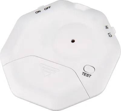 Produktbild von uniTEC Glasbruchsensor weiß Alarmsignal: 95 dB
