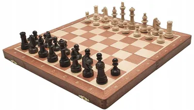 Produktbild von Szafraniec Schachspiel Turniejowe No.4 Intarsien Holz