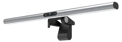 Productafbeelding van 4smarts 2-in-1 LightBar Pro + Webcam, zilver
