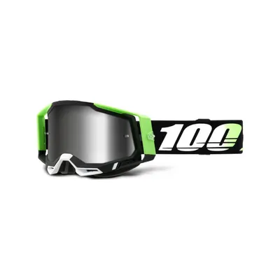 Obrázek produktu pro 100% cyklistické brýle SPEEDLAB - RACECRAFT 2 - černá/bílá/zelená/stříbrná