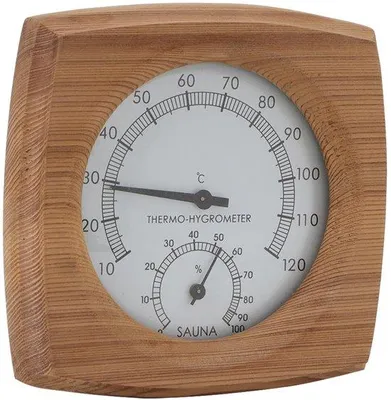 Productafbeelding van Houten 2-in-1 Sauna Thermometer en Hygrometer