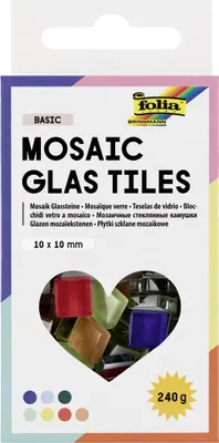Produktbild von folia Mosaik-Glassteine BASIC 10 x 10 mm