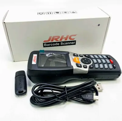 Produktbild von JRHC S-3309L 1D barcode scanner Inventarscanner und Sammler, kabelloser 2.4G Barcode-Scanner zum Scannen von Sammlung und Inventar mit 2.2 Zoll LCD Bildschirm