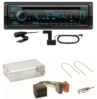 Produktbild von Kenwood KDC-BT960DAB Bluetooth DAB Einbauset für Opel Astra F G Corsa B Zafira A