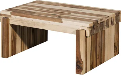 Produktbild von Nachttisch 50 x 37 cm Massivholz Akazie Nachtkonsole CASANOVA