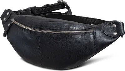 Produktbild von ROYALZ "Miami" Leder Hüfttasche Damen Herren Bauchtasche Uni Gürteltasche Vintage Look Brusttasche Cross Body Bag