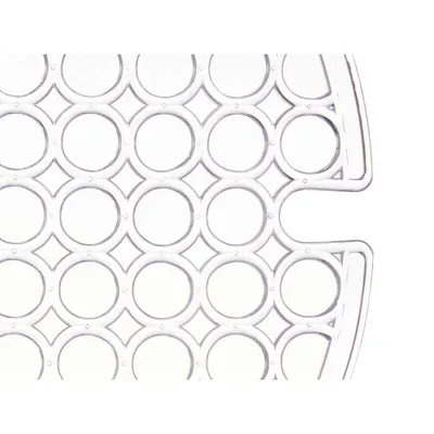 Imagen del producto de Fregadero de plástico transparente, color mate, de 29 x 0,1 x 29 cm (paquete de 12 unidades)
