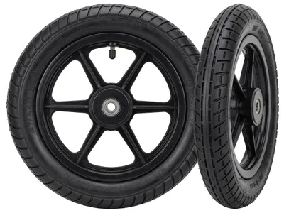 Produktbild von Set mit 2 Luftreifen für Rollstühle und Fahrräder