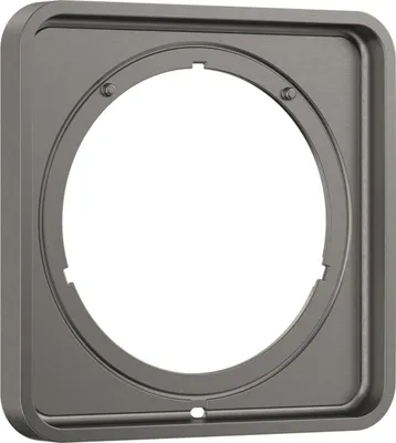 Productafbeelding van Hansgrohe verlengstukrozet, 5 mm, 170x170 mm, geborsteld zwart chroom
