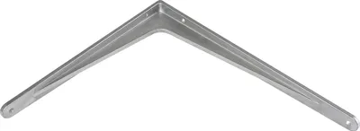 Obrázek produktu pro Držák pro vysoké zatížení, výška 350 mm, hloubka 400 mm, nosnost 170 kg, přírodní hliník