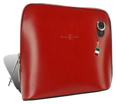 Imagen del producto de Bolso de mano para mujer, color rojo o , de cuero genuino, modelo D2OTF109R