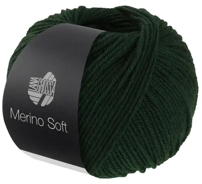 Produktbild von Lana Grossa - Merino Soft 0015 dunkelgrün