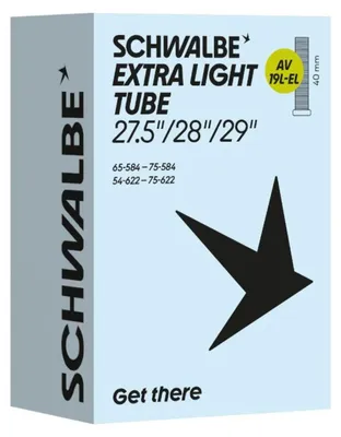 Produktbild von Schwalbe Schlauch AV 19L-EL Extra Leicht 27.5/29" 54/75-584/622 AGV 40mm