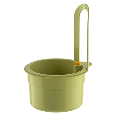 Produktbild von Sieb für Spülbecken, Hängender Abtropfkorb für Spülbecken, für Waschen/Organizer in Küche, Grün,