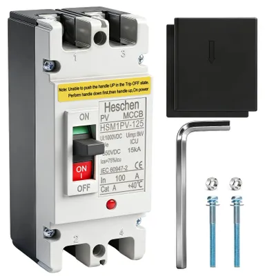 DC-Leistungsschalter 2-polig, 100A, DC550V, HSM1PV-125