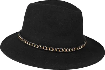 Loevenich Woll Fedora 672503 in 990-black