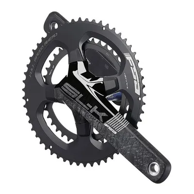 Produktbild von FSA Kurbelgarnitur SL-K Light ABS BB386Evo 170 mm Schwarz - leichte, steife R...