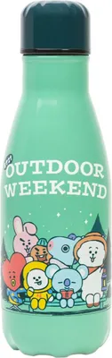 Immagine prodotto di BT21 - 260 ml Thermoflasche aus Edelstahl Outdoor Weekend