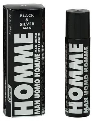 Produktbild von Omerta Black & Silver für Herren Eau de Toilette, 100 ml