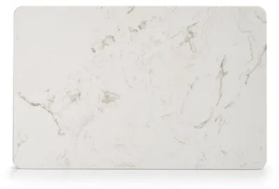 Produktbild von Zeller Servierteller, Marmor, 28x18x1 cm, weiß