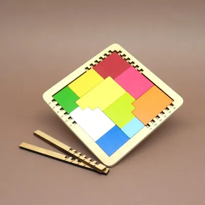 Produktbild von IQ PUZZLE 7 IN 1 - variantenreiches Legepuzzle